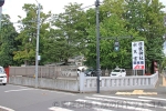 清瀬日枝神社・水天宮 駐車場入口へのルートの様子