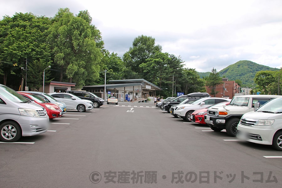 北海道神宮 北1条駐車場の様子