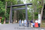 北海道神宮 令和の鳥居の様子