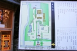 大崎八幡宮 境内の案内図の様子
