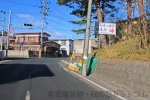 大崎八幡宮 駐車場への案内の様子