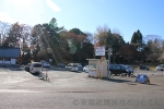 志波彦神社・鹽竈神社 第一駐車場の別角度からの様子