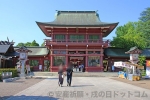 笠間稲荷神社 楼門の様子