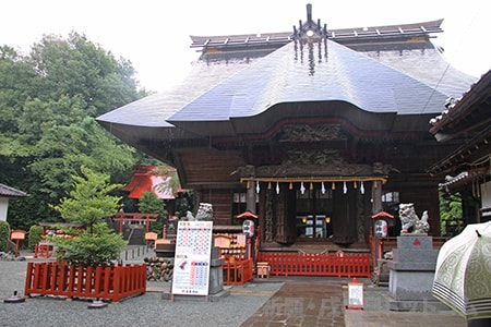 産泰神社 拝殿・本殿の様子