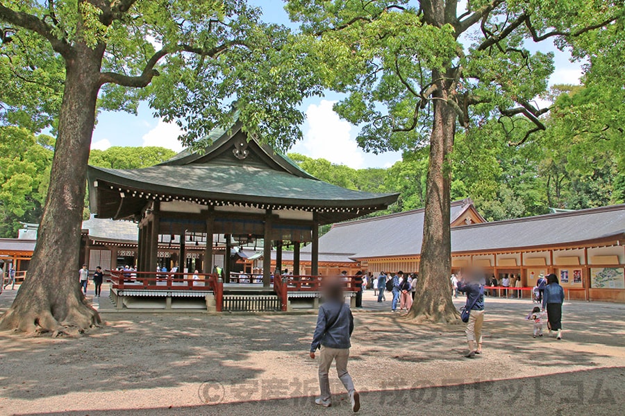 大宮氷川神社 楼門の様子別角度