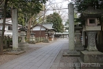 調神社 境内入口の様子