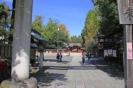 秩父神社 参道の様子