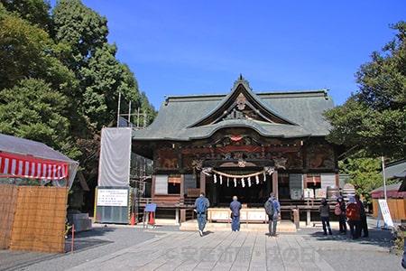 秩父神社 本殿の様子