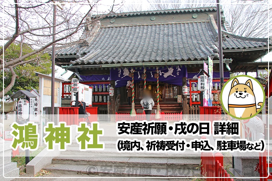 鴻神社 安産祈願・戌の日について