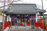 鴻神社 安産祈願の御祈祷が執り行われる本殿の様子