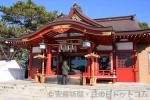 稲毛浅間神社 御祈祷の執り行われる本殿の様子