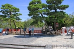 鶴岡八幡宮 境内入ってすぐの太鼓橋（反橋）などの様子