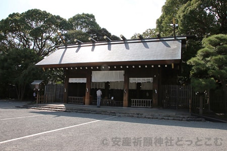 伊勢山皇大神宮 拝殿・本殿の様子