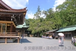 三嶋大社 舞殿・本殿のある場所の様子