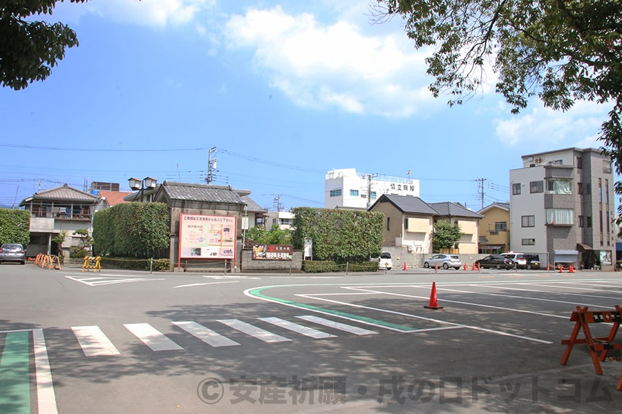三嶋大社 駐車場の様子その2