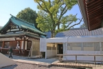 真清田神社 御祈祷の待合所の様子