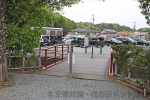 猿田彦神社 第二駐車場から境内に入る経路の様子