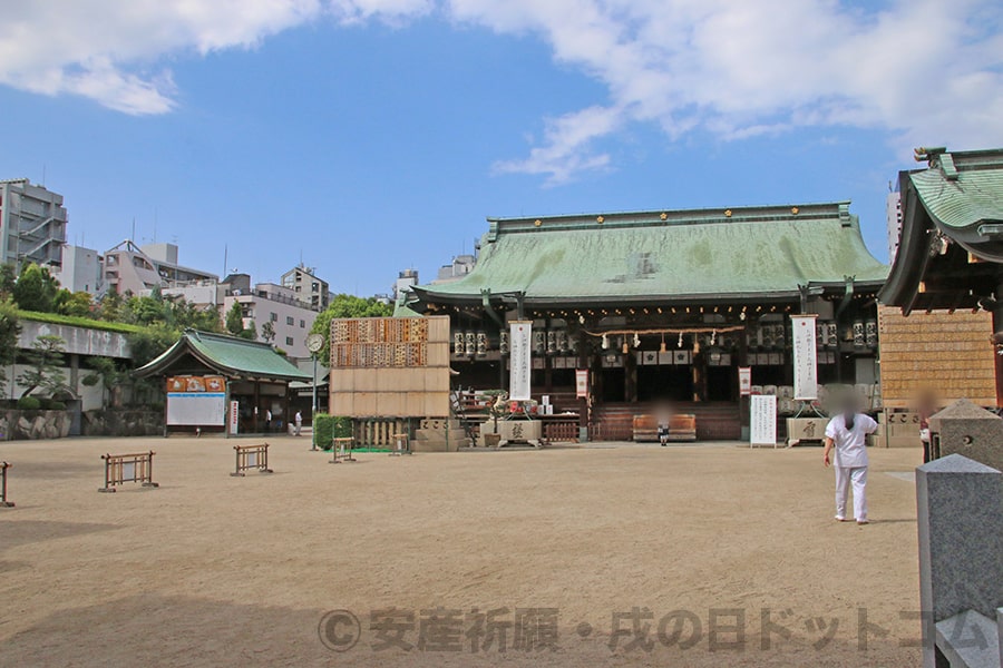 大阪天満宮 境内の様子