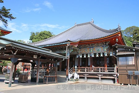 中山寺 本堂の様子