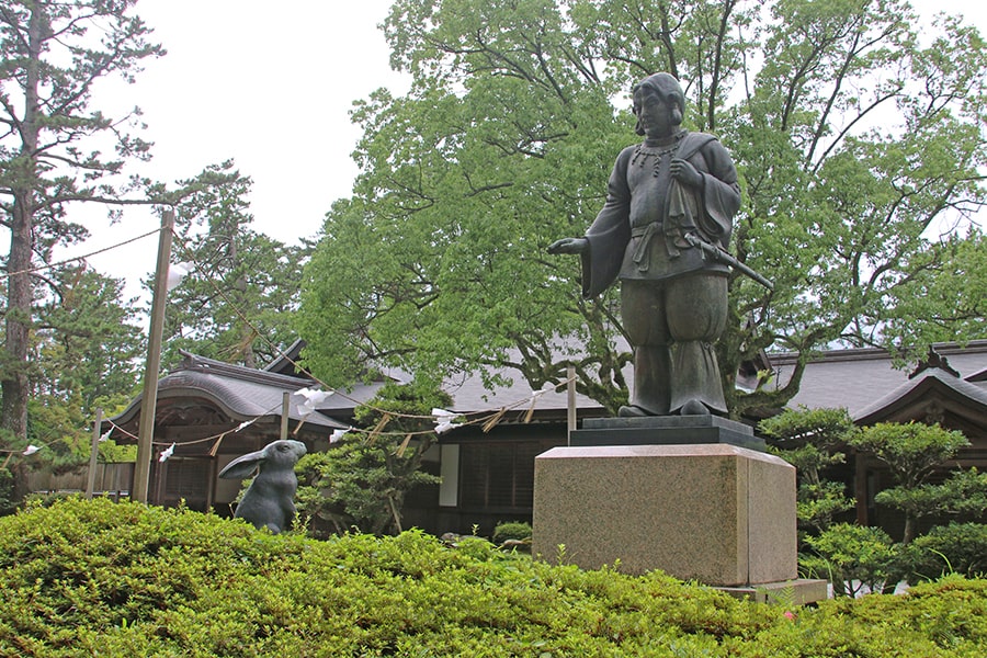 出雲大社 御自愛の御神像の様子