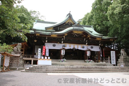 大宮八幡宮 拝殿・本殿の様子