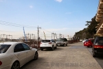 多摩川浅間神社 駐車スペース（社務所横側）