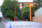 川越氷川神社 大鳥居の様子