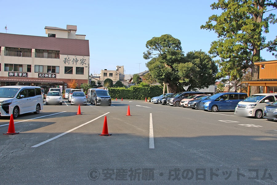 鹿島神宮 駐車場の様子（その2）