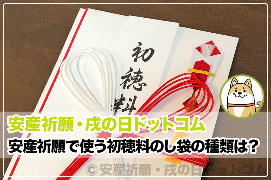 初穂料（お金）の入ったのし袋を渡す時の様子