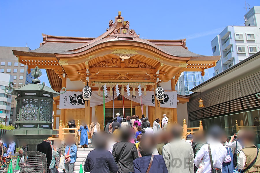 子安神社（東京都八王子市）本殿の様子