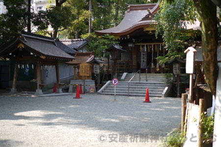 子安神社（東京都八王子市）境内の様子